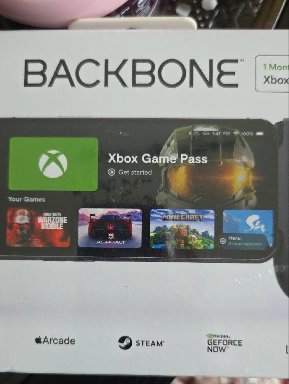Backbone Mobile Gaming Controller for iPhone — Black